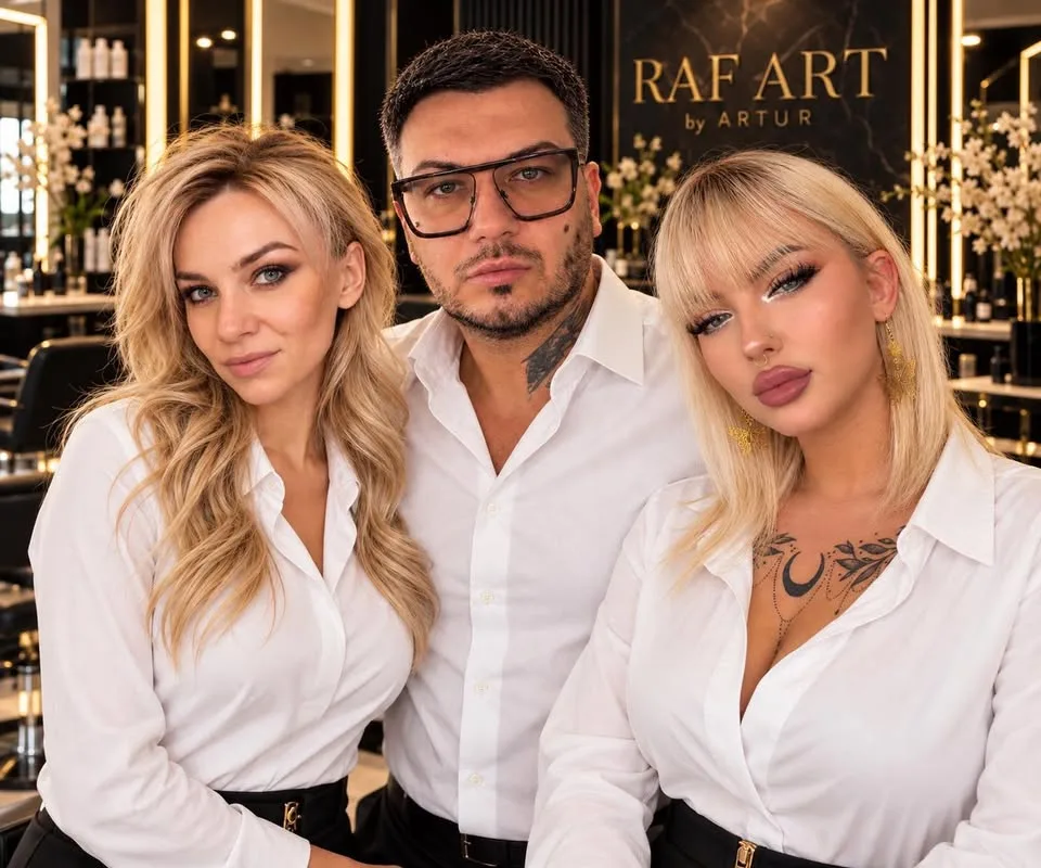 Zespół RAF&ART: Artur, Elwira i Natalia